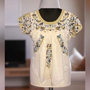 Adorable baby doll top by Hazel sz med